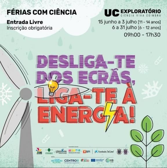 F&Eacute;RIAS COM CI&Ecirc;NCIA: DESLIGA-TE DOS ECR&Atilde;S, LIGA-TE &Agrave; ENERGIA! 