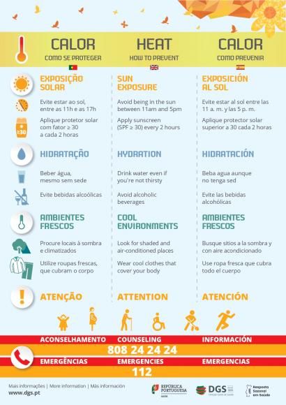 Temperaturas altas nos pr&oacute;ximos dias