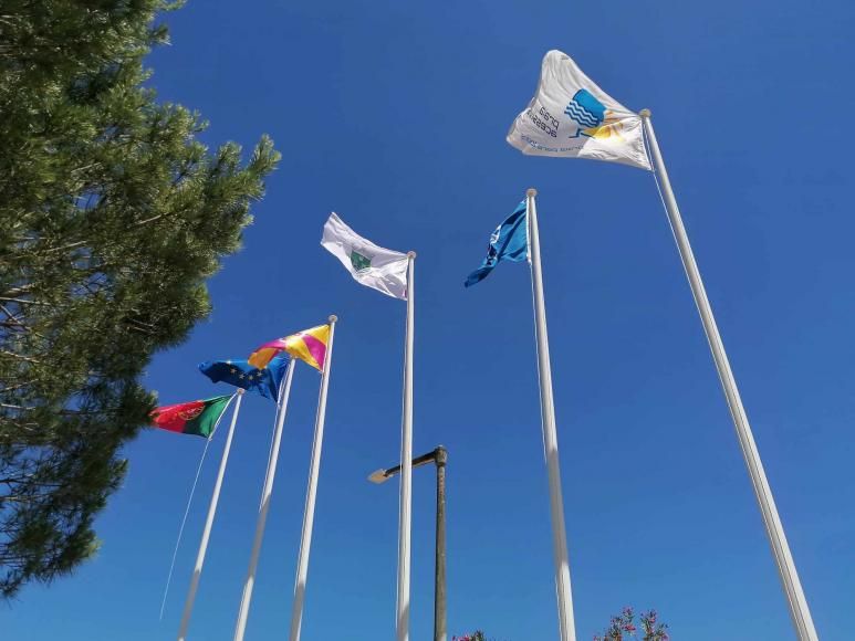 Hastear da Bandeira Azul - Praia Fluvial de Palheiros e Zorro