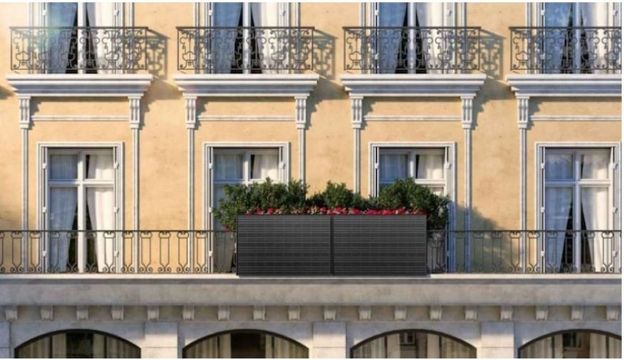 EDP lan&ccedil;a mini pain&eacute;is solares para varandas de apartamentos.