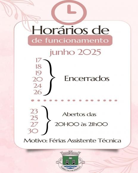 Atendimento ao p&uacute;blico  - altera&ccedil;&atilde;o de hor&aacute;rio- F&eacute;rias Assistente Administrativa