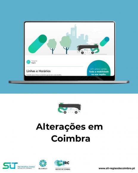 Sistema de transportes da Regi&atilde;o de Coimbra est&aacute; em atualiza&ccedil;&atilde;o!
