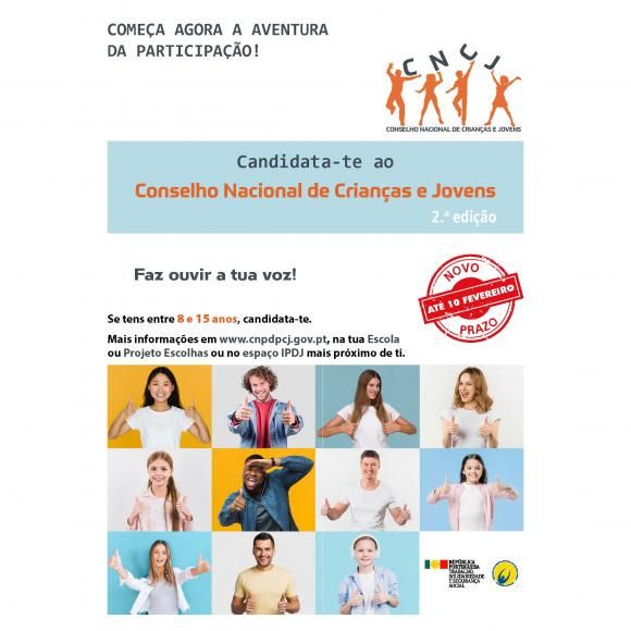 Novo prazo de candidaturas ao Conselho Nacional de Crian&ccedil;as e Jovens