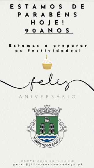 Hoje estamos de Parab&eacute;ns! S&atilde;o 90 anos 
