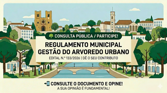 Consulta P&uacute;blica: Regulamento Municipal de Gest&atilde;o do Arvoredo em Meio Urbano