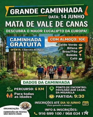Grande Caminhada - Vale de Canas - 14 de junho