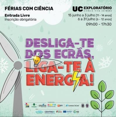 F&Eacute;RIAS COM CI&Ecirc;NCIA: DESLIGA-TE DOS ECR&Atilde;S, LIGA-TE &Agrave; ENERGIA! 