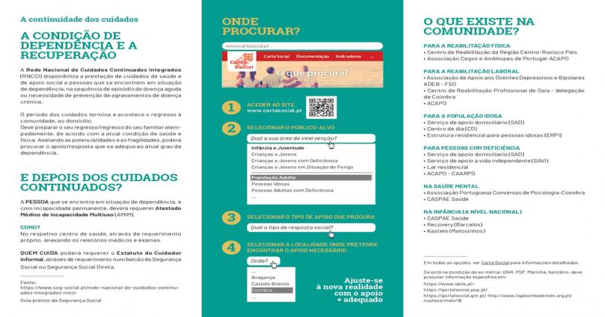 E depois dos Cuidados Continuados, sabe que respostas existem? 