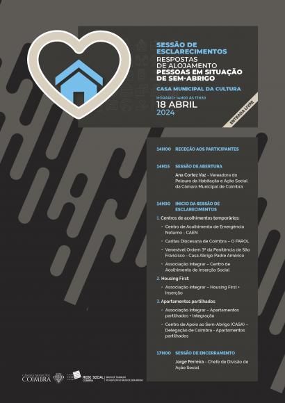 &ldquo;Sess&atilde;o de esclarecimentos &ndash; Respostas de alojamento - Pessoas em Situa&ccedil;&atilde;o de Sem-Abrigo&rdquo;