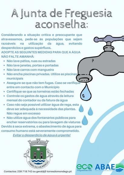 Gest&atilde;o e poupan&ccedil;a de &aacute;gua