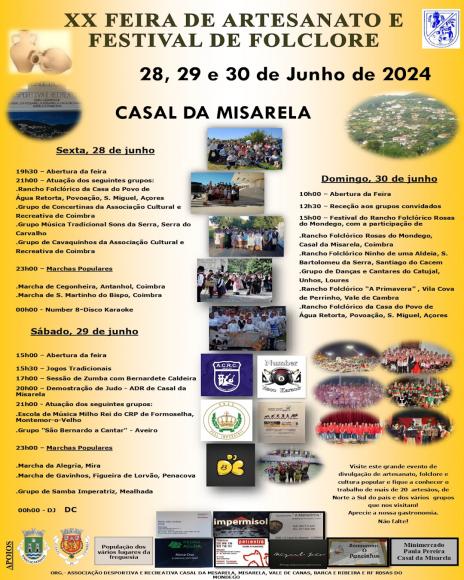  Feira de Artesanato e Festival de Folclore - Casal da Misarela