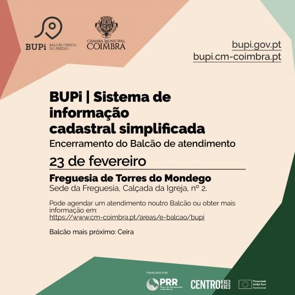 Encerramento do balc&atilde;o BUPI