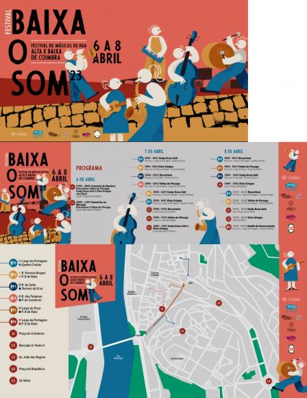  1&ordm; Festival de M&uacute;sicas de Rua de Coimbra "Baixa o Som'23",