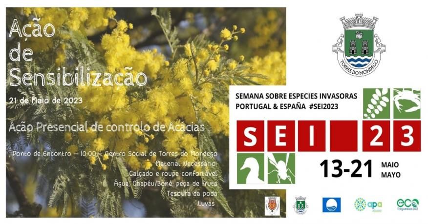 A&ccedil;&atilde;o de sensibiliza&ccedil;&atilde;o, presencial de controlo de Ac&aacute;cias