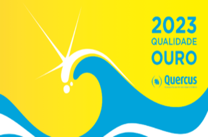 “Praia com Qualidade de Ouro”, conferida pela Quercus à nossa Praia Fluvial “Praia com Qualidade de Ouro”, conferida pela Quercus à nossa Praia Fluvial