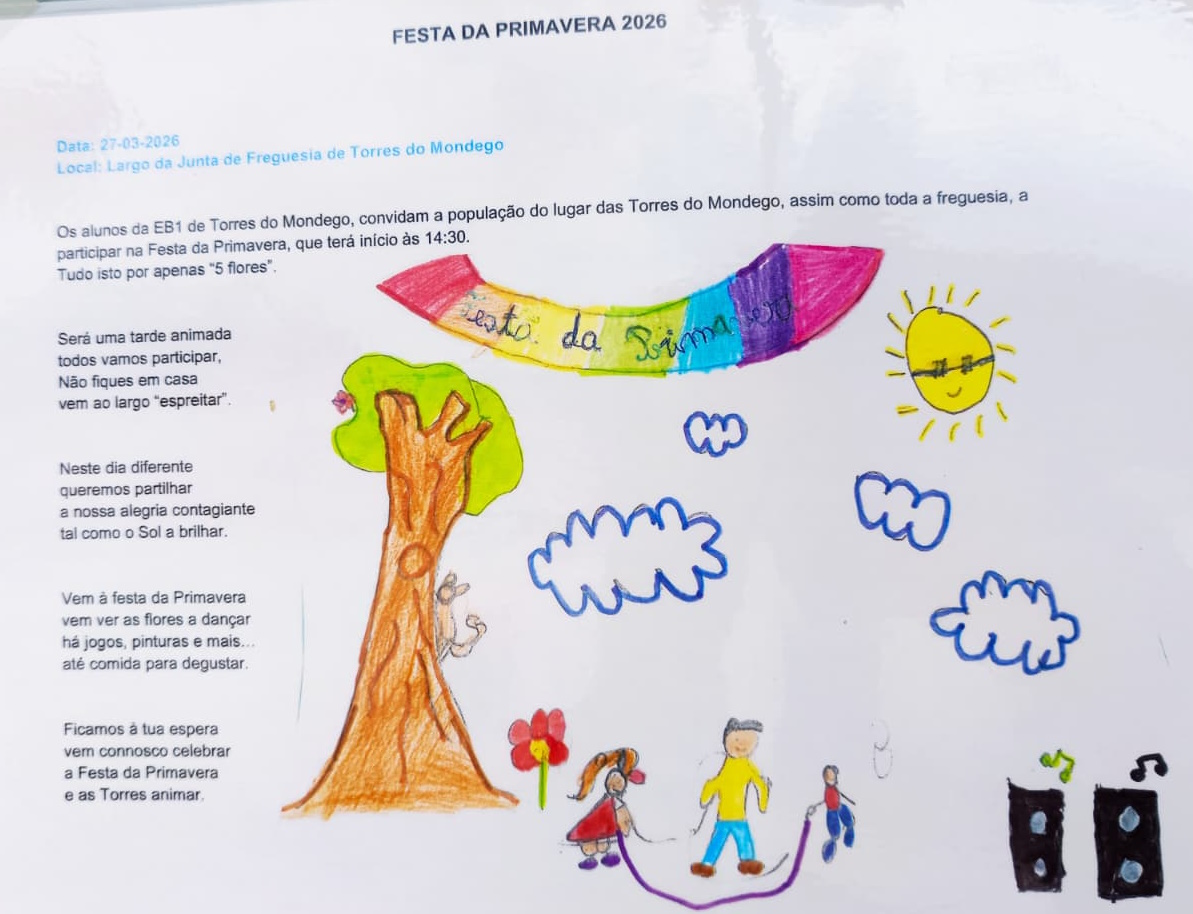 Festa da Primavera - E.B.1 de Torres do Mondego - Largo da Junta de Freguesia de Torres do Mondego