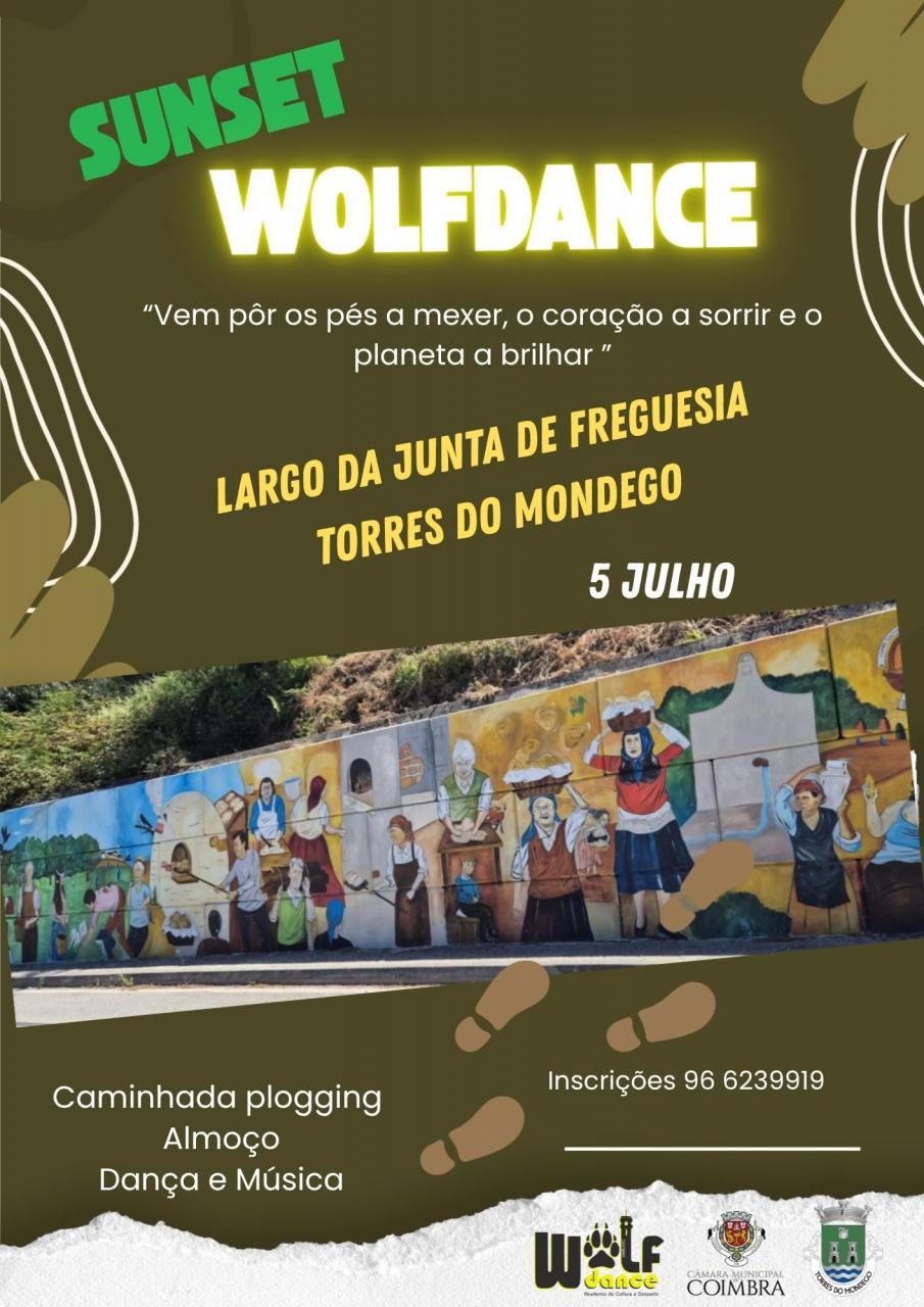 Caminhada, plogging, Wolfdance